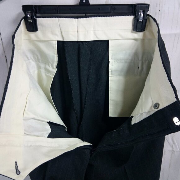 Botany 500 Couture 41R Charcoal Striped 2pc Suit - Picture 15 of 15